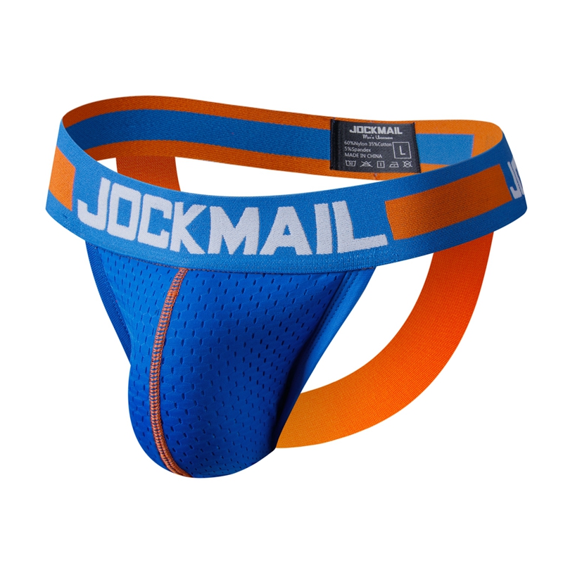 Jockstrap Athletic - セクシーなゲイ男性メッシュ気を付けろ下着弱虫パンティー Cueca タンガ男性 Tバック G ストリングストラップブリーフエロランジェリービキニスリップ