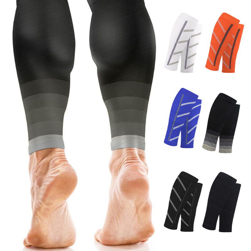 Compression Long Pant - ふくらはぎ圧縮スリーブ スポーツソックス ロング圧力ストッキング レッグスリーブサポート レギンススリーブ マラソンに最適
