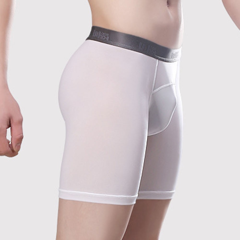メンズ長下着 U 凸ポーチスポーツボクサー男性アスレチックク - Compression Shorts Athletes のレビューと価格
