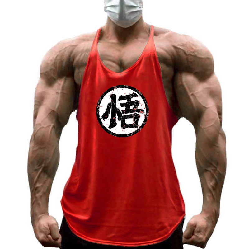 ジムフィットネスボディービルサスペンダー Tシャツメンズファ - Suspender Tank Top のレビューと価格