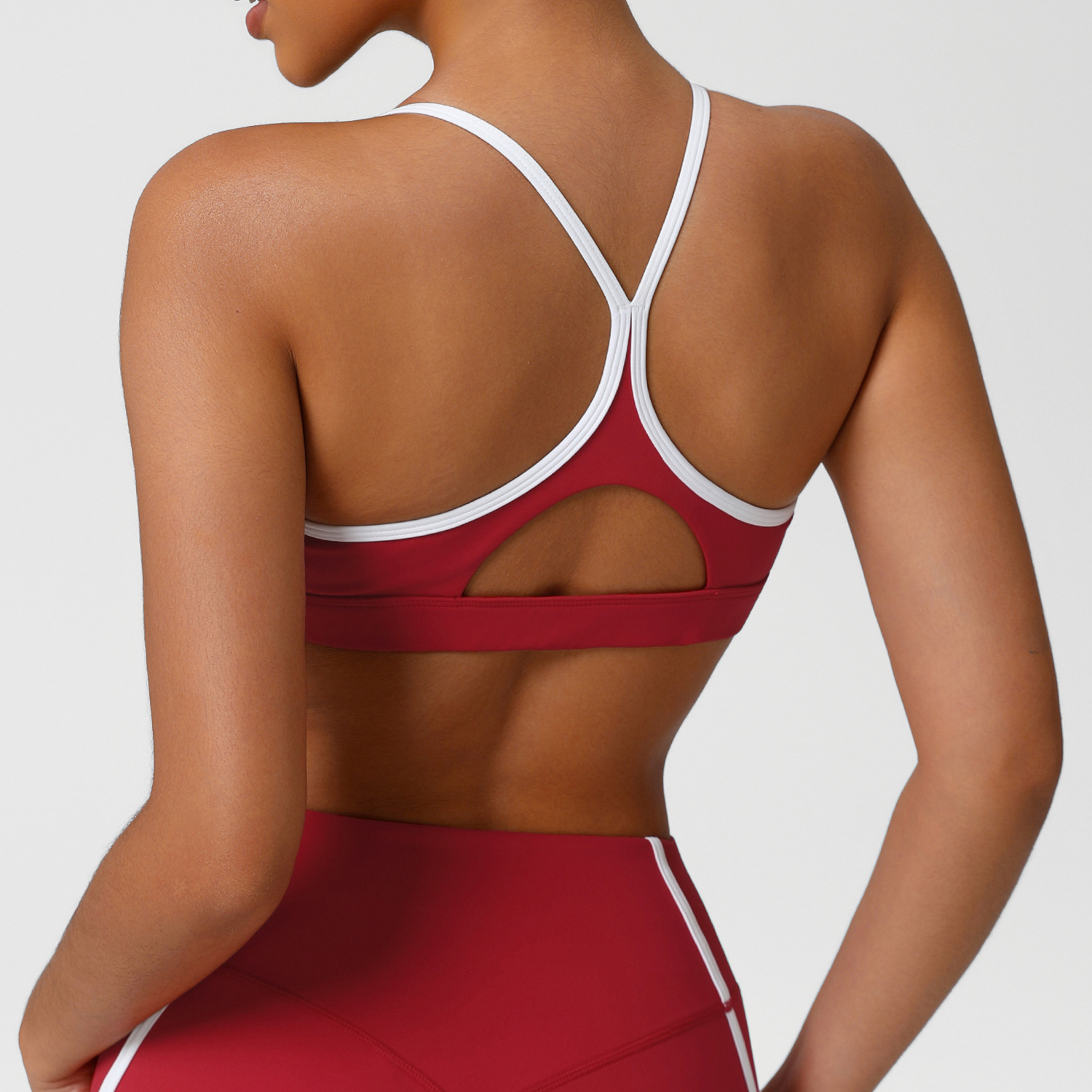 伸縮性のあるソフトスポーツ下着女性高衝撃フィットネスヨガブラ - Quick Dry Underwear のレビューと価格