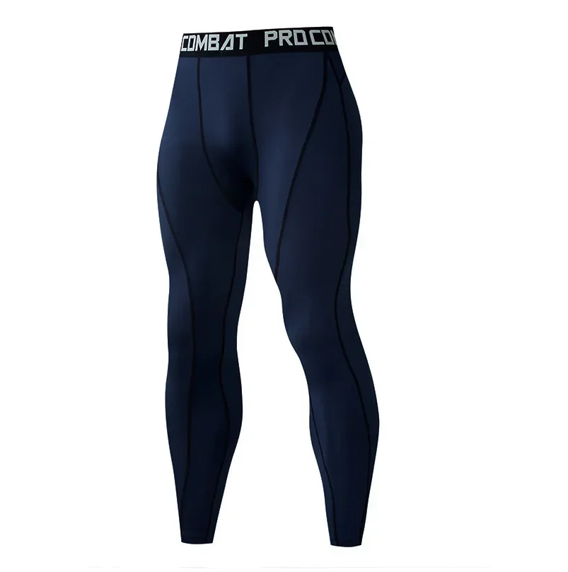 スポーティな男性ボディービルロングパンツフィットネス圧縮レギ - Compression Long Pant のレビューと価格