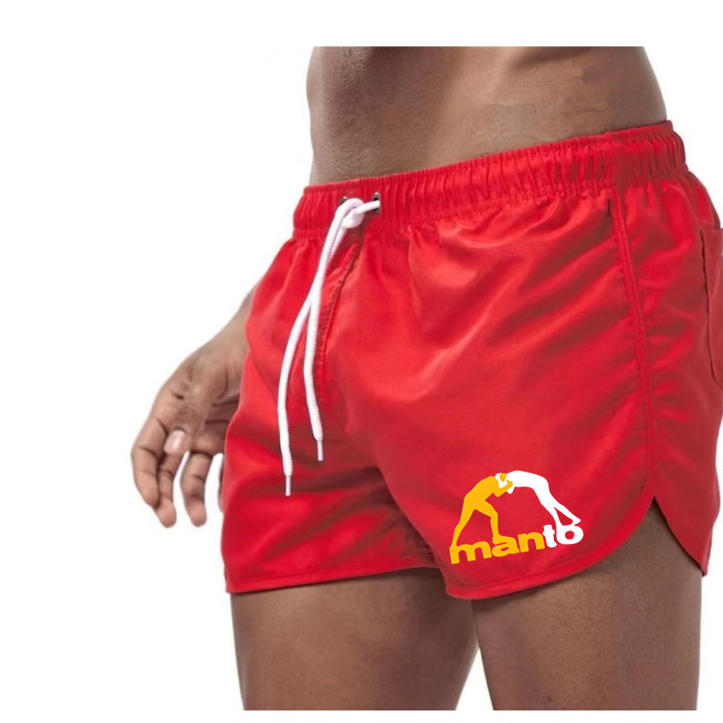 メンズスイミングショーツ サーフビーチショーツ 水泳パンツ  - Trunk Breathable Men のレビューと価格