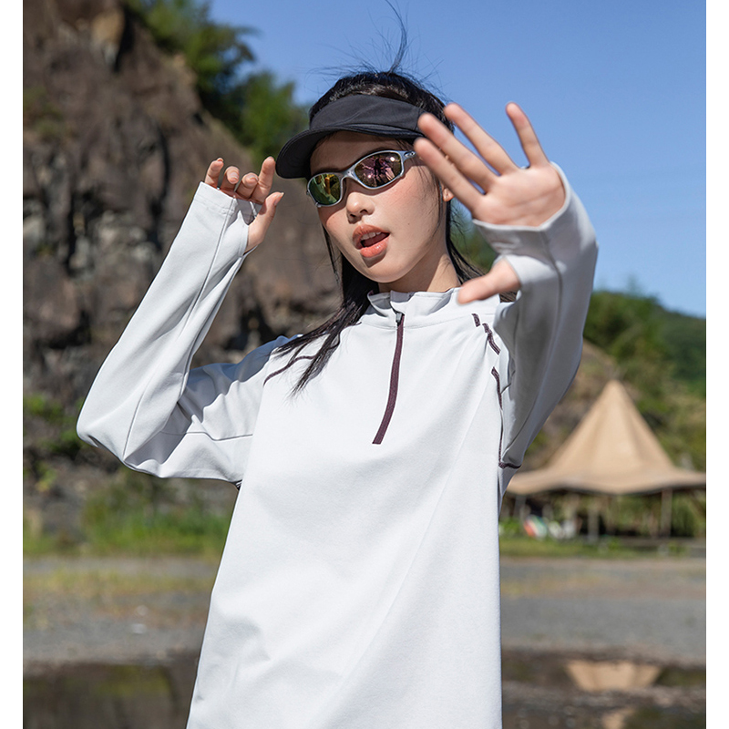 ユニセックス クール速乾長袖Tシャツ – ランニング、ハイキ - Base Layer Top のレビューと価格