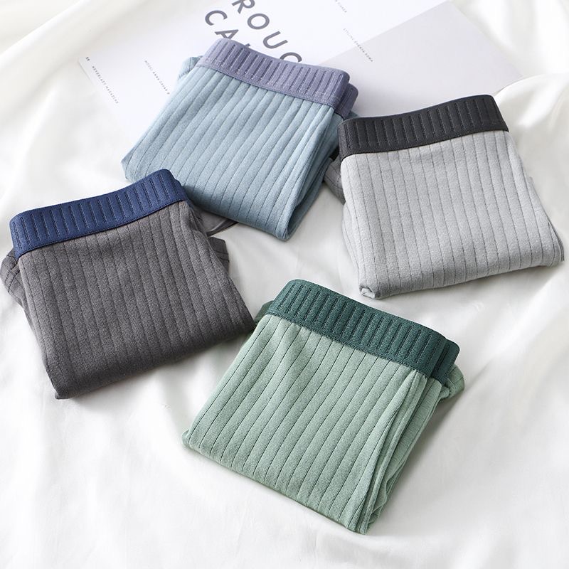 7 ピース/ロットメンズ綿下着ボクサーパンツ純粋な綿通気性ミ - Multi Pack Underwear のレビューと価格