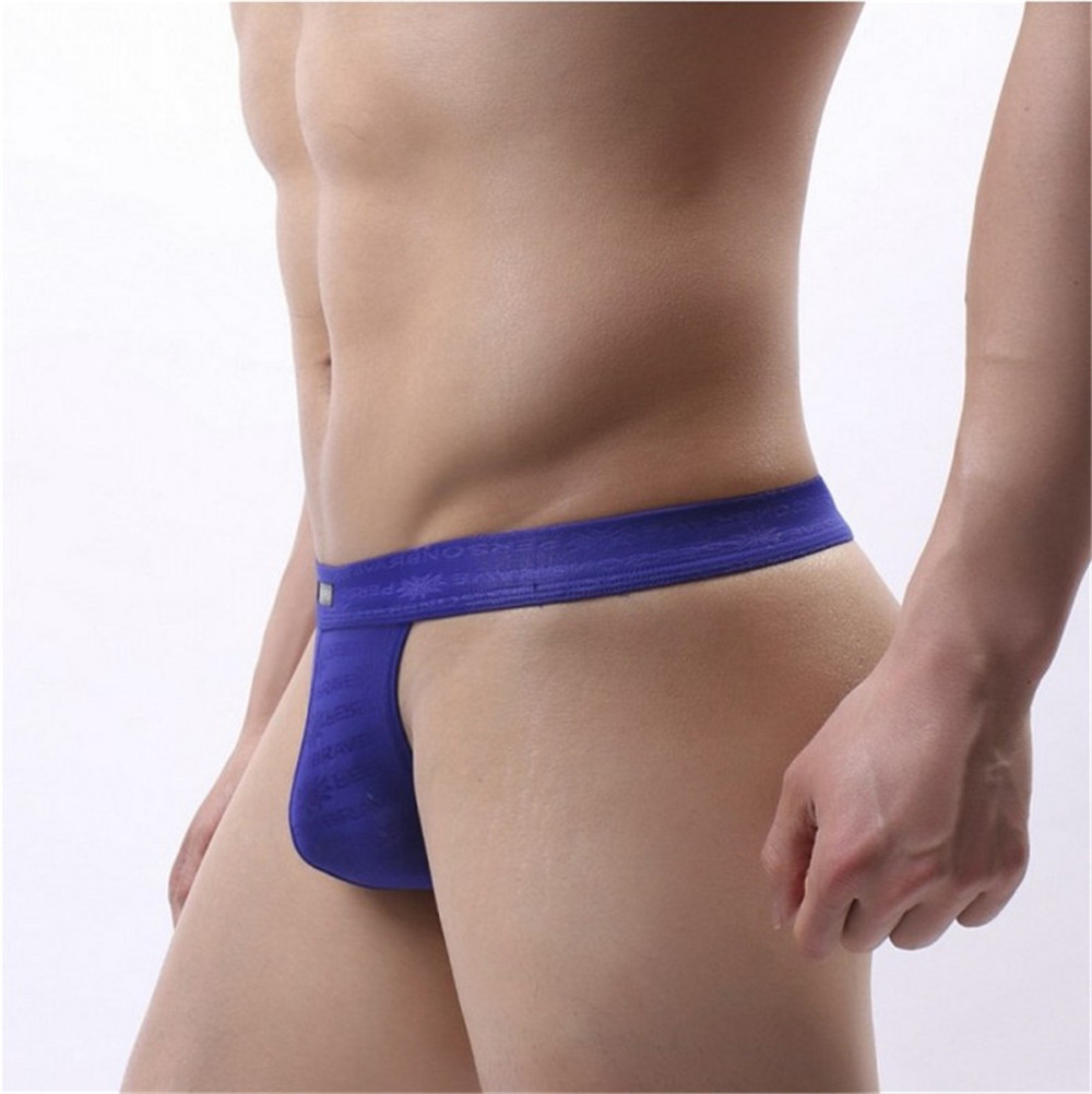 Newブレイブ人男性下着gストリングメッシュショーツレースパ - Trunk Breathable Men のレビューと価格