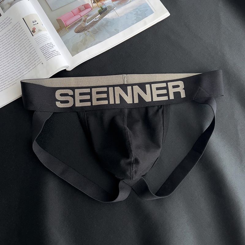 男性用の伸縮性のある綿の下着,エロティックなローウエスト,ジ - Jockstrap Athletic のレビューと価格