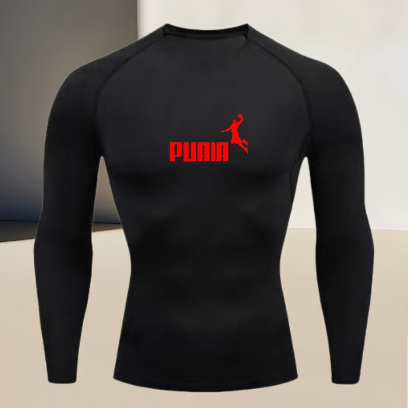 メンズ長袖ラウンドネック薄手スポーツタイトフィット速乾Tシャ - T Shirt Tight Fit のレビューと価格