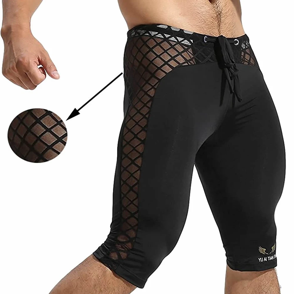 男性用の速乾性メッシュショーツ,スポーツ,ジョギング,トレー - Mesh Sport Boxer のレビューと価格